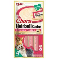 vistiena - Skanėstas katėms Ciao Churu Hairball Controll, vištiena, 0.014 kg, 4 vnt. - 3 nuotrauka