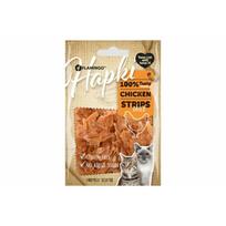 vistiena - Skanėstas katėms Flamingo Hapki Strips, vištiena, 0.05 kg - 2 nuotrauka