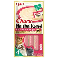vistiena - Skanėstas katėms Ciao Churu Hairball Controll, vištiena, 0.014 kg, 4 vnt. - 4 nuotrauka