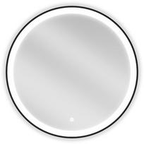 veidrodziai klijuojami - Mexen Esso, su apšvietimu, klijuojamas, 70 cm, juodas (Black) - 1 nuotrauka