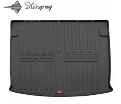 Guminis bagažinės kilimėlis AUDI A6 C5 1997-2004 (Sedanas) Juodas (Black)