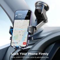 joyroom holder - Joyroom JR-OK6 automobilinis telefono laikiklis ant prietaisų skydelio, Juodas (Black) - 1 nuotrauka