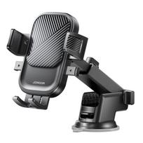 joyroom holder - Joyroom JR-OK6 automobilinis telefono laikiklis ant prietaisų skydelio, Juodas (Black) - 11 nuotrauka