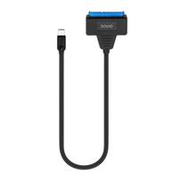 sata m 2 adapteris - Savio Adapteris usb-c 3.1 gen 1 (m) - sata (f) do dysków 2.5 cala, ak-69 - 5 nuotrauka