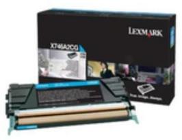 Lexmark X746A3CG Cartridge, Cyan, 7000 pages