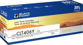 Toneris cartridge Juodas Point LCBPSCLT406Y | yellow | 1000 pp. | Samsung CLT-Y406