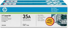p1005 kasete - HP Toneris Juodas 35A for LaserJet P1005/P1006,doublepack (2x1.500 pages) - 1 nuotrauka