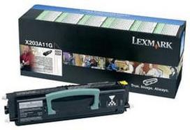 Toneris Lexmark juodas | return | 2500pgs | X203/X204