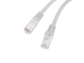 utp kabelis cat 6 - LANBERG Patchcord cat.6 FTP LSZH CU 0.5m grey Fluke passed - 3 nuotrauka