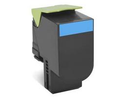 Lexmark 702C Cyan Return Program Toneris Cartridge (1K) for CS310dn / CS310n / CS410dn / CS410dtn / CS410n / CS510de / CS510dte