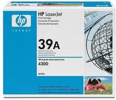 TONER JUODAS 39A /LJ4300 18K/Q1339A HP