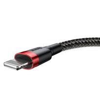 8 pin kabelis - Baseus CALKLF-A19 Black/ Red - 7 nuotrauka