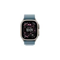 ultra apple watch - Apple Watch Ultra 3 GPS + Cellular 49mm Natural Titanium Case with Light Blue Alpine Loop - Medium - 6 nuotrauka