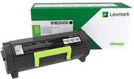 lexmark ms317 - Toneris Lexmark return juodas | 2500 pgs | MS/MX3/4/5/620 - 1 nuotrauka