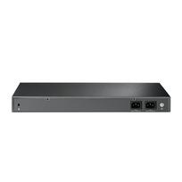 sfp 10g rj45 - TP-Link TL-SX3016F 16 prievadų 10GE SFP+ valdomas komutatorius Juodas (Black) - 3 nuotrauka