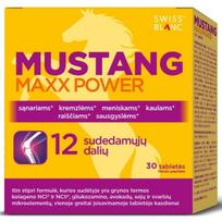 tabletes - MUSTANG MAXX POWER, 30 tablečių - 2 nuotrauka