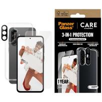 PanzerGlass "CARE by Flagship 3in1 Dėklas + Stiklas + Objektyvas Samsung Galaxy A56 5G" Skaidrus (Clear)