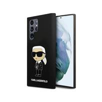 samsung galaxy s24 ultra case - Karl Lagerfeld "Silicone Ikonik Case for Samsung Galaxy S24 Ultra" Juodas (Black) - 1 nuotrauka