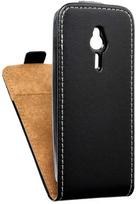 telefonai - OEM "SLIM FLEXI FRESH Flip Case for Nokia 230" Juodas (Black) - 1 nuotrauka