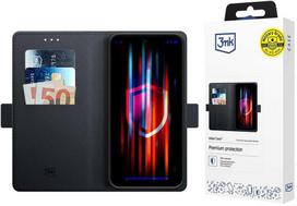 xiaomi poco deklai - 3mk "Wallet Case for Xiaomi Redmi 15C" Juodas (Black) - 2 nuotrauka
