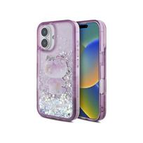 50 jubiliejus - Hello Kitty "Liquid Glitter 50th Anniversary Party Case for Apple iPhone 16 6.1" Violetinė (Purple) - 2 nuotrauka