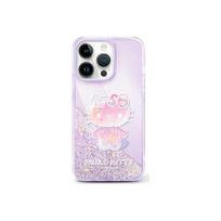 50 jubiliejus - Hello Kitty "Liquid Glitter 50th Anniversary Party Case for Apple iPhone 16 6.1" Violetinė (Purple) - 3 nuotrauka