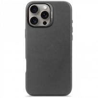 iphone 16 pro max leather case - Decoded "Leather Backcover with MagSafe for iPhone 16 Pro Max" Juodas (Black) - 1 nuotrauka
