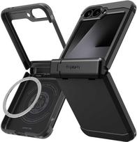 z flip6 - Spigen "Tough Armor Pro MagSafe Case for Samsung Galaxy Z Flip 7 FE" Juodas (Black) - 1 nuotrauka