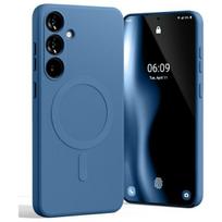 Mercury "Semi-Silicone Case with MagSafe for Samsung Galaxy S24 FE S721" Mėlynas (Blue)
