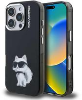 apple 16 pro max dekliukai - Karl Lagerfeld "IML Aquarelle Choupette Case for Apple iPhone 16 Pro Max" Juodas (Black) - 1 nuotrauka