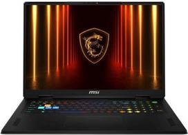 MSI Vector 18 HX AI A2XWIG, Core Ultra U9-275HX, 32 GB, 2 TB, 18", NVIDIA GeForce RTX 5080, Pilkas (Grey)