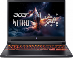 260 r7 - Acer Nitro V 16 AI ANV16-42-R0W6, AMD Ryzen 7 260, 32 GB, 1 TB, 16", NVIDIA GeForce RTX 5070, Šalčio juoda (Shale Black) - 1 nuotrauka