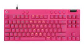 gaming keyboard - Logitech G Pro X TKL Rapid Rožinė (Pink) Klaviatūra Žaidimams - 1 nuotrauka
