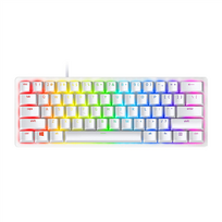 Razer Huntsman Mini 60% Baltas (White) Mechaninė Klaviatūra Žaidimams, su laidu, Opto-Mechaninė, RGB LED pašvietimas