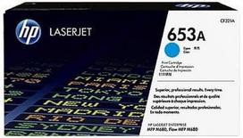 lazeriniu spausdintuvu kasetes - HP 653A Cyan LJ Toneris Cart, CF321A - 1 nuotrauka