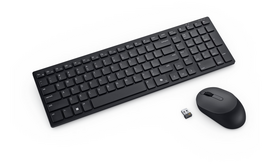 dell 580 klaviatura - Dell KM555 Silent Belaidė Klaviatūra ir Pelė (Lietuvių QWERTY) - 2 nuotrauka