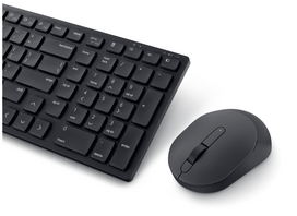 dell 580 klaviatura - Dell KM555 Silent Belaidė Klaviatūra ir Pelė (Lietuvių QWERTY) - 5 nuotrauka