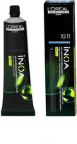pelenine - L'Oréal Professionnel Inoa ilgalaikiai plaukų dažai be amoniako 10.11 Šviesus Gilus Peleninis (Lightest Deep Ash) 60 ml - 2 nuotrauka