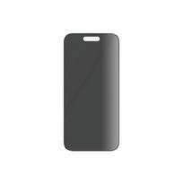 screen protector iphone 15 - PanzerGlass "D3O Hardcase + Screen Protector Privacy + Lens iPhone 15 Pro" - 2 nuotrauka