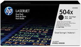 Toneris HP juodas dualpack | 10500psl | ColorSphere | Color LaserJet CP3520