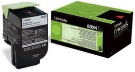 Toneris Lexmark 802K juodas | return | 1000 pgs| CX310dn / CX310n / CX410de / CX4