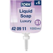 tork muilas - Skystas muilas Tork Luxury S1 420911, 1000 ml - 1 nuotrauka