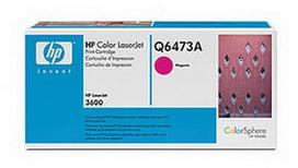 Dažomieji milteliai HP Q6473A, RAUDONA