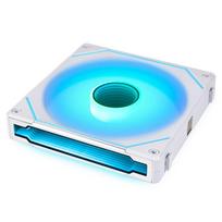 korpuso ventiliatoriai argb - Lian Li UNI FAN SL-INF 140 ARGB PWM Ventiliatorius - 140mm, Baltas (White) - 2 nuotrauka