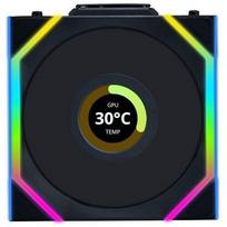 korpusas lian li - Lian Li Uni Fan SL-INF 120mm Juodas (Black) 3 vnt. - 1 nuotrauka