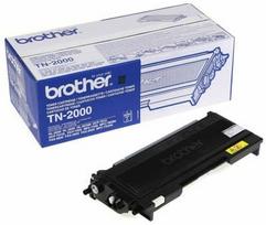 toneriu milteliai juoda - Dažomieji milteliai BROTHER TN-2000 - 1 nuotrauka
