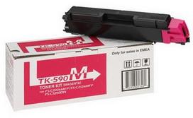 Dažomieji milteliai KYOCERA TK-590M, Raudona