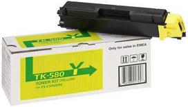 Dažomieji milteliai KYOCERA TK-590Y, Geltona