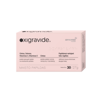 tabletes - Oxigravide, 30 tablečių - 3 nuotrauka