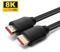 hdmi 2.1 ultra high speed - MicroConnect HDMI 2.1 kabelis 10m Juodas (Black) - 1 nuotrauka